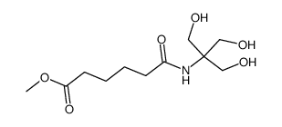 N-[tris(hydroxymethyl)]methyl-(5-methoxycarbonyl)pentanoamide结构式