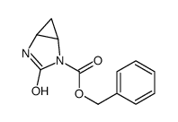 benzyl 3-oxo-2,4-diazabicyclo[3.1.0]hexane-2-carboxylate结构式
