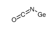 Germane, isocyanato-结构式