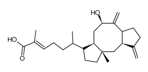 (6α,10β,11α)-8α-Hydroxyophiobola-3(24),7(25),19-trien-21-oic acid picture