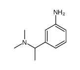 Benzenemethanamine, 3-amino-N,N,alpha-trimethyl- (9CI) structure