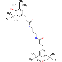 N,N'-Propane-1,3-diylbis[3-(3,5-di-tert-butyl-4-hydroxyphenyl)propionamide] picture