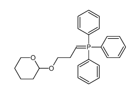 3-(oxan-2-yloxy)propylidene-triphenyl-λ5-phosphane Structure