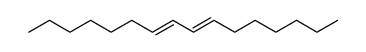 (7E,9E)-hexadeca-7,9-diene Structure