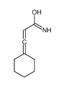 2-Propenamide, 3-cyclohexylidene- (9CI) Structure