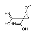1-methoxyaziridine-2,2-dicarboxamide结构式
