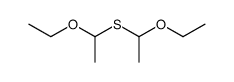 bis-(1-ethoxy-ethyl)-sulfide结构式