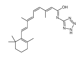 (2E,4E,6E,8E)-3,7-dimethyl-N-(2H-tetrazol-5-yl)-9-(2,6,6-trimethylcyclohexen-1-yl)nona-2,4,6,8-tetraenamide结构式