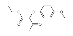 ethyl α-(4-methoxyphenoxy)acetoacetate图片