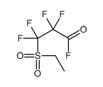 3-ethylsulfonyl-2,2,3,3-tetrafluoropropanoyl fluoride Structure