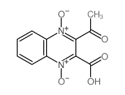 3-acetyl-1-hydroxy-4-oxo-quinoxaline-2-carboxylate Structure
