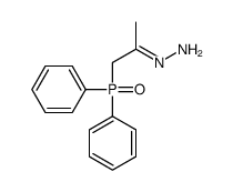 1-diphenylphosphorylpropan-2-ylidenehydrazine结构式