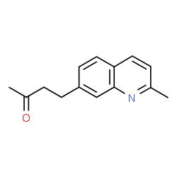 2-Butanone,4-(2-methyl-7-quinolyl)-(4CI) Structure
