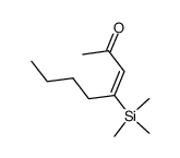 4-trimethylsilyloct-3-en-2-one Structure