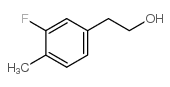 3-FLUORO-4-METHYLPHENETHYL ALCOHOL结构式