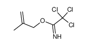2-methyl-2-propenyl trichloroacetimidate结构式