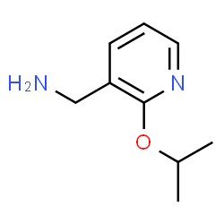 [2-(propan-2-yloxy)pyridin-3-yl]methanamine结构式