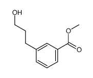 methyl 3-(3-hydroxypropyl)benzoate结构式