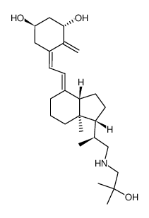 1α,25-dihydroxy-23-azavitamin D3 Structure