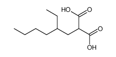 (2-ethyl-hexyl)-malonic acid Structure