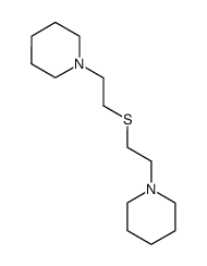 1,1'-(3-thia-pentane-1,5-diyl)-bis-piperidine Structure