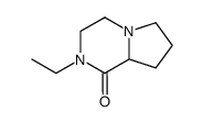 Pyrrolo[1,2-a]pyrazin-1(2H)-one, 2-ethylhexahydro- (9CI)结构式