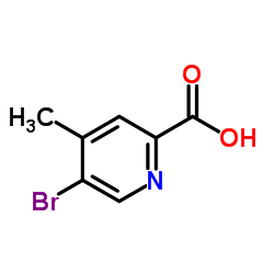 5-Bromo-4-methyl-2-pyridinecarboxylic acid picture