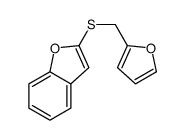 2-(furan-2-ylmethylsulfanyl)-1-benzofuran结构式