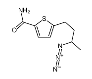 5-(3-azidobutyl)thiophene-2-carboxamide Structure