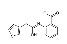 methyl 2-[(2-thiophen-3-ylacetyl)amino]benzoate Structure