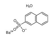 naphthalene-2-sulfonic acid, barium salt Structure