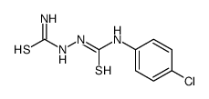 1-(carbamothioylamino)-3-(4-chlorophenyl)thiourea Structure