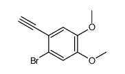 2-BROMO-1-ETHYNYL-4,5-DIMETHOXY-BENZENE picture