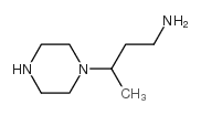 1-Piperazinepropanamine,-gamma--methyl-(9CI)结构式