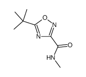 5-tert-butyl-N-methyl-1,2,4-oxadiazole-3-carboxamide Structure