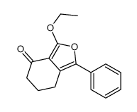 3-ethoxy-1-phenyl-6,7-dihydro-5H-2-benzofuran-4-one结构式