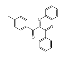 1-(4-methylphenyl)-3-phenyl-2-phenyliminopropane-1,3-dione结构式