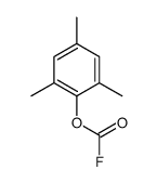 (2,4,6-trimethylphenyl) carbonofluoridate Structure