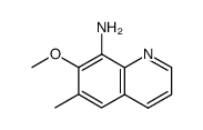 8-amino-7-methoxy-6-methylisoquinoline结构式
