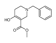 methyl 1-benzyl-1,2,5,6-tetrahydro-4-hydroxynicotinate结构式