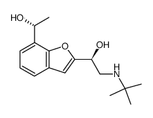 (1S,1'R)-1'-Hydroxybufuralol Structure