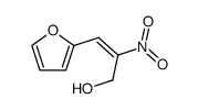 (E)-3-(furan-2-yl)-2-nitroprop-2-en-1-ol Structure