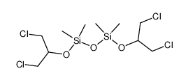 1,3-Bis-(β,β'-dichlor-isopropyloxy)-1,1,3,3-tetramethyl-disiloxan结构式