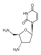 3',5'-diamino-2',3',5'-trideoxyuridine结构式