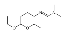 N'-(4,4-diethoxybutyl)-N,N-dimethylmethanimidamide Structure