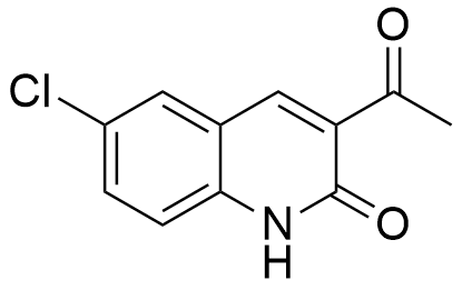 3-乙酰基-6-氯喹啉-2(1H)-酮图片