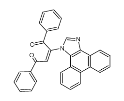 (E)-2-(1H-phenanthro[9,10-d]imidazol-1-yl)-1,4-diphenylbut-2-ene-1,4-dione Structure