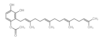 1,2,4-Benzenetriol,3-[(2E,6E,10E)-3,7,11,15-tetramethyl-2,6,10,14-hexadecatetraen-1-yl]-,4-acetate picture