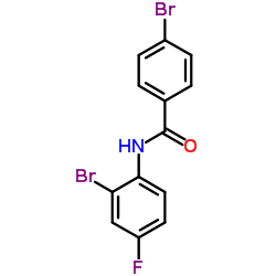 4-Bromo-N-(2-bromo-4-fluorophenyl)benzamide图片