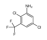 2,5-dichloro-3-(trifluoromethyl)aniline Structure